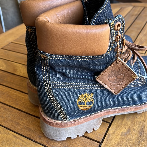 Timberland Classic Denim Premium Boots - Picture 6 of 14